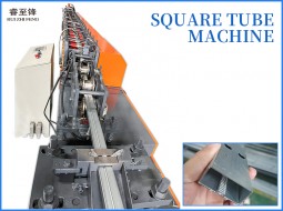 Square tube machine